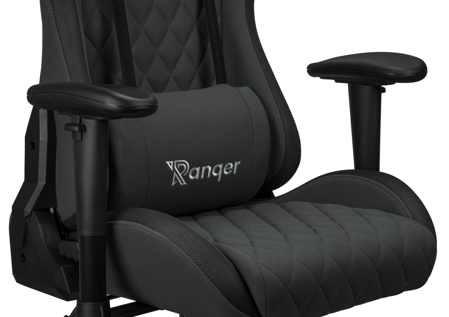 Ranqer Halo - Chaise gamer LED / Chaise gaming RGB - Noir