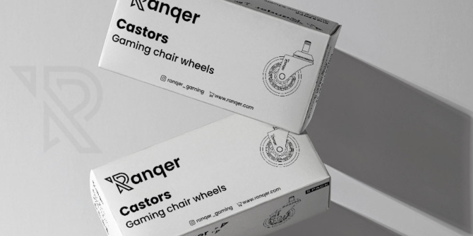 RANQER PREMIUM GAMING CHAIR WHEELS